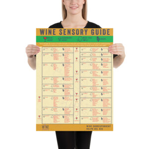 Wine Sensory Poster