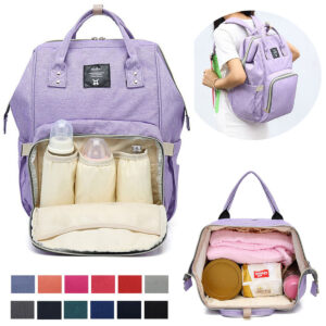 Diaper Bag Backpack Waterproof Durable Multi-functional Bag